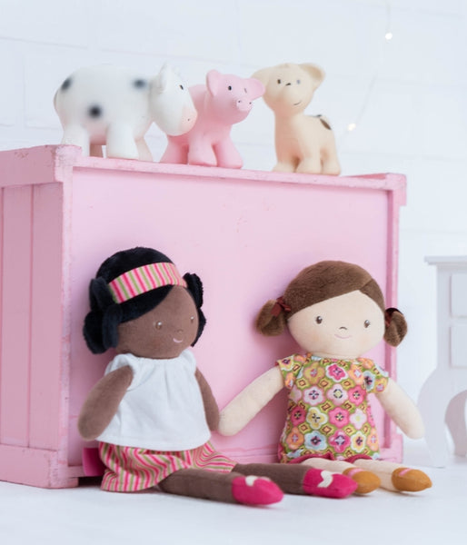 Tikiri Toys - Amy Doll with Black Hair