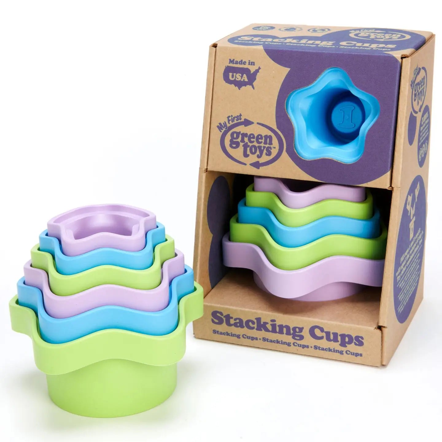 Green Toys - Stacking Cups