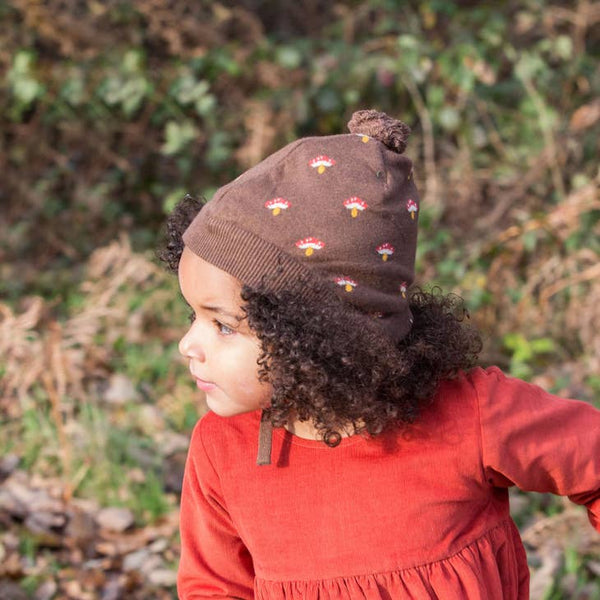 Toadstool Knitted Hat