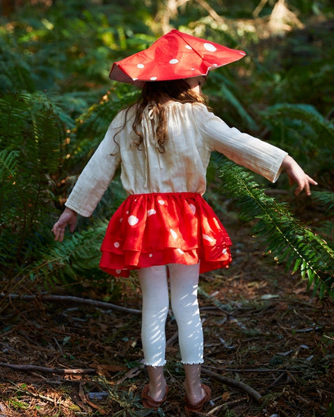 100% Mulberry Silk Kids Mushroom Hat