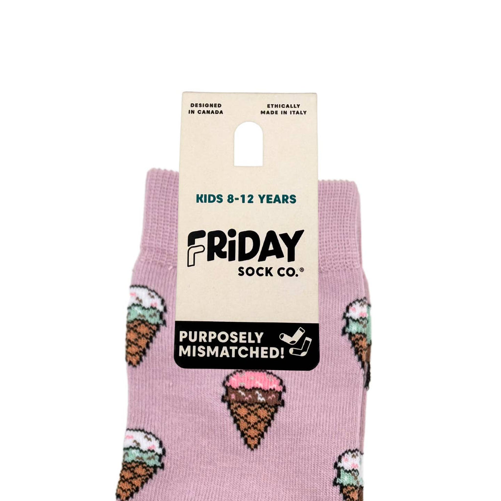 Friday Sock Co. - Kid's Ice Cream Socks