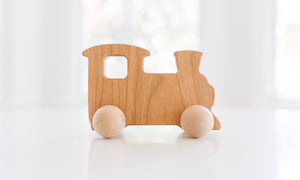 Wooden Train Push Toy for Kids