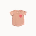Pink t-shirt with a pocket
