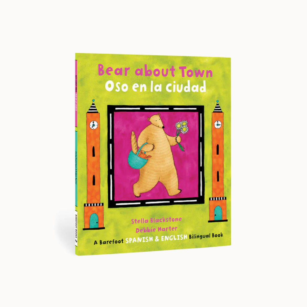 Barefoot Books Bear About Town Oso En La Ciudad Bilingual Spanish Paperback