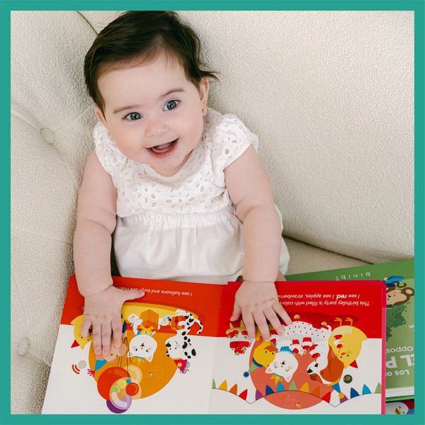 Binibi - Bilingual Musical Book About Colors: Colores De La Fiesta