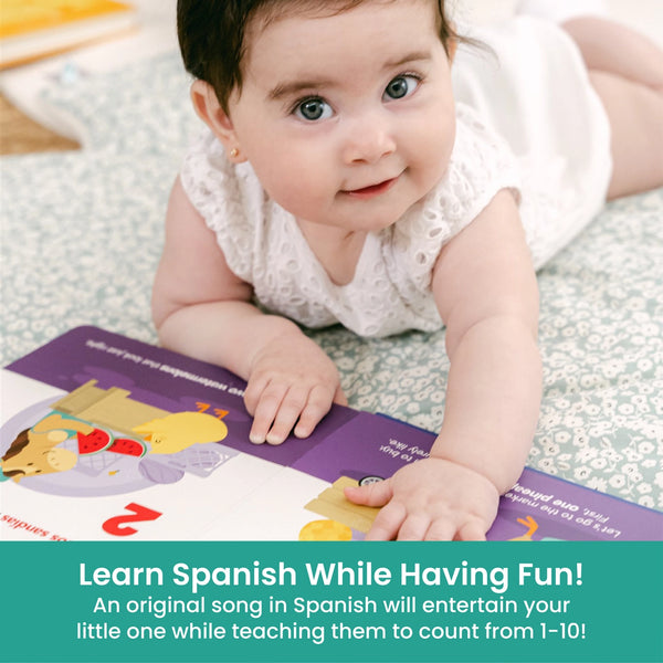 Binibi - Bilingual Music Book About Counting: Contando En El Mercado