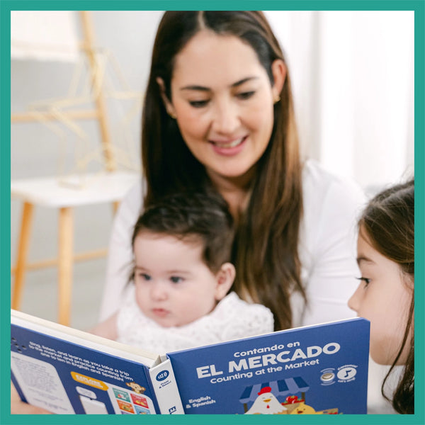 Binibi - Bilingual Music Book About Counting: Contando En El Mercado