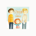 Book cover of 'Stella Brings the Family' with illustrations of two fathers and a child.