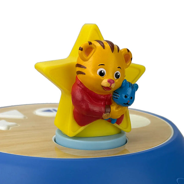 Daniel TIger figure displayed on Luna 
