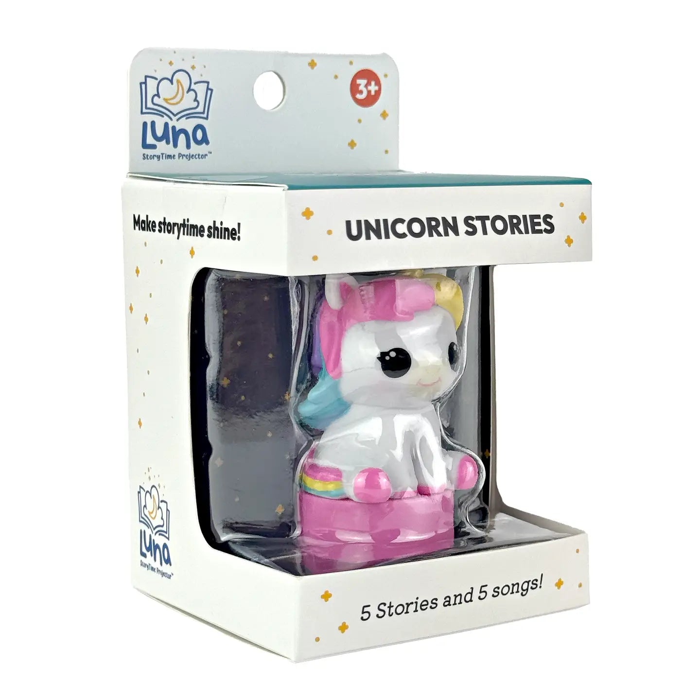 Unicorn figure encased in box