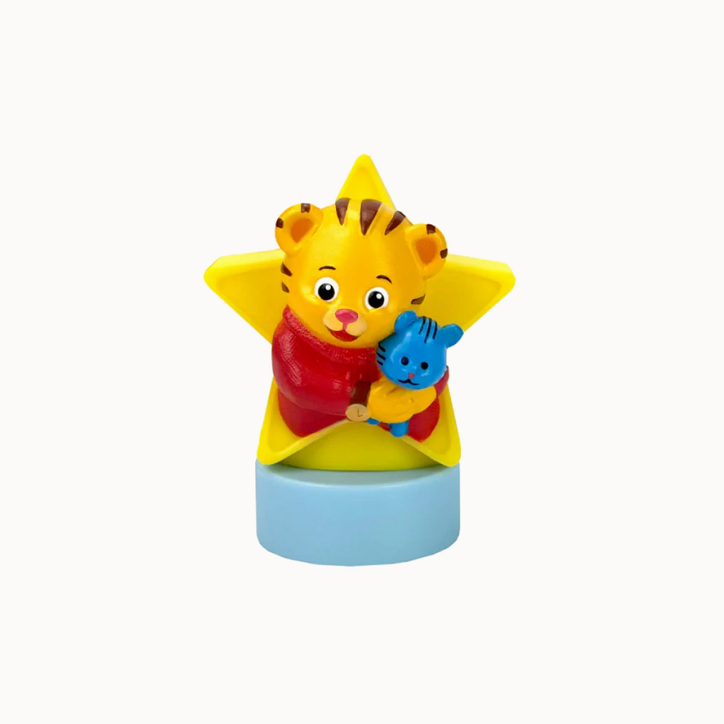 Daniel tiger figurine displayed 