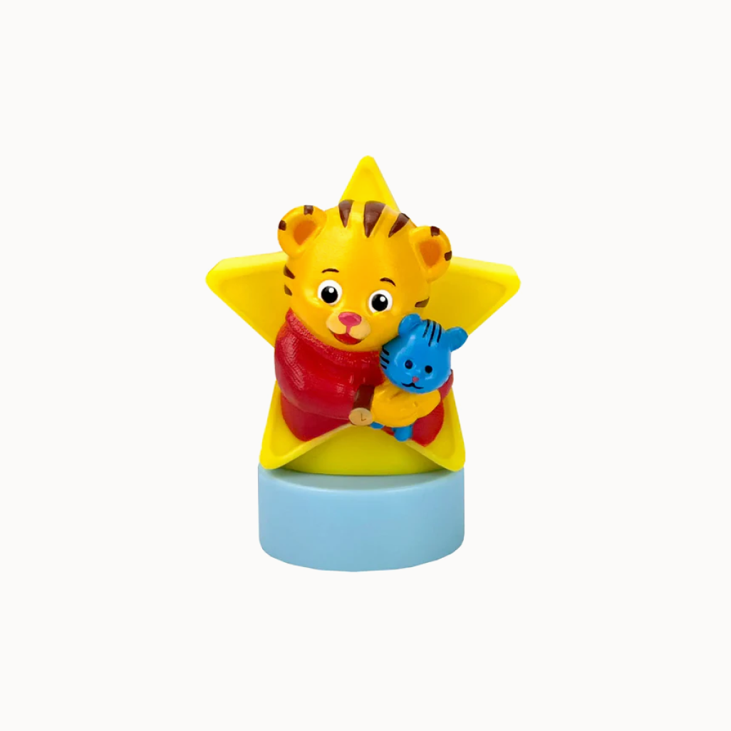 Daniel tiger figurine displayed 