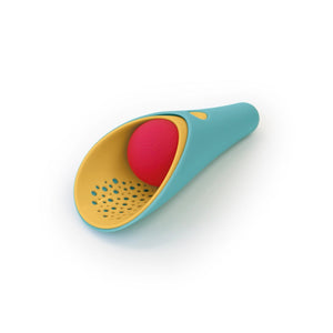 Quut Toys -  Cuppi - Shovel, Sifter and Ball All in One! Ocean
