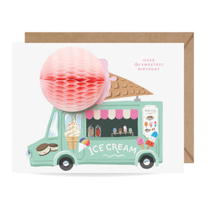 Inklings Paperie - Ice Cream Truck Birthday Pop-up Card