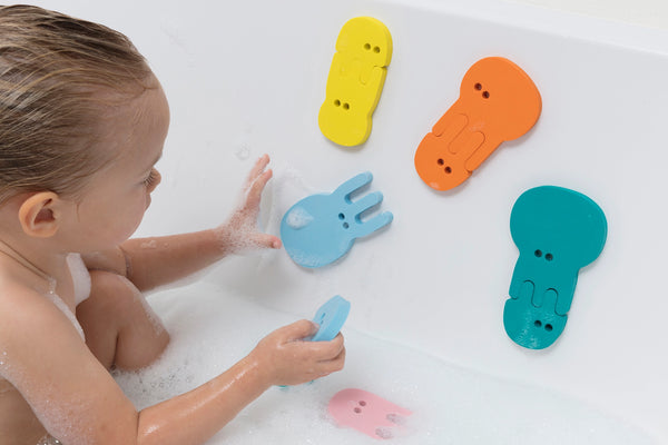 Quut Toys -  Bath Puzzle Friends - Jellyfish
