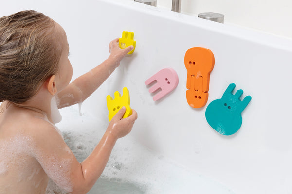 Quut Toys -  Bath Puzzle Friends - Jellyfish