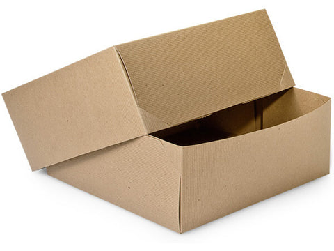Brown Kraft Gift Box 12x12x5.5