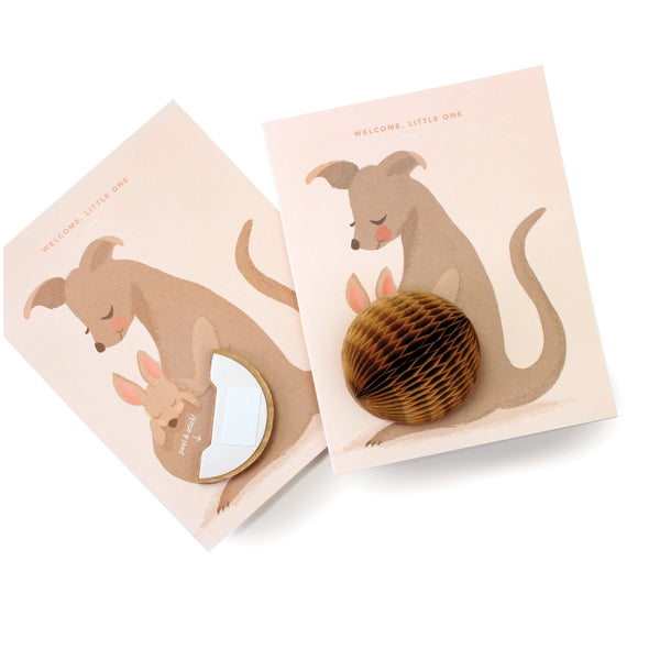 Inklings Paperie - Kangaroo Baby Pop-up