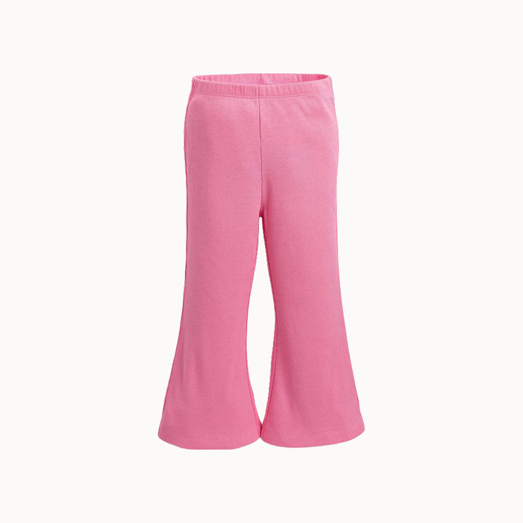 Pink pants on a white background