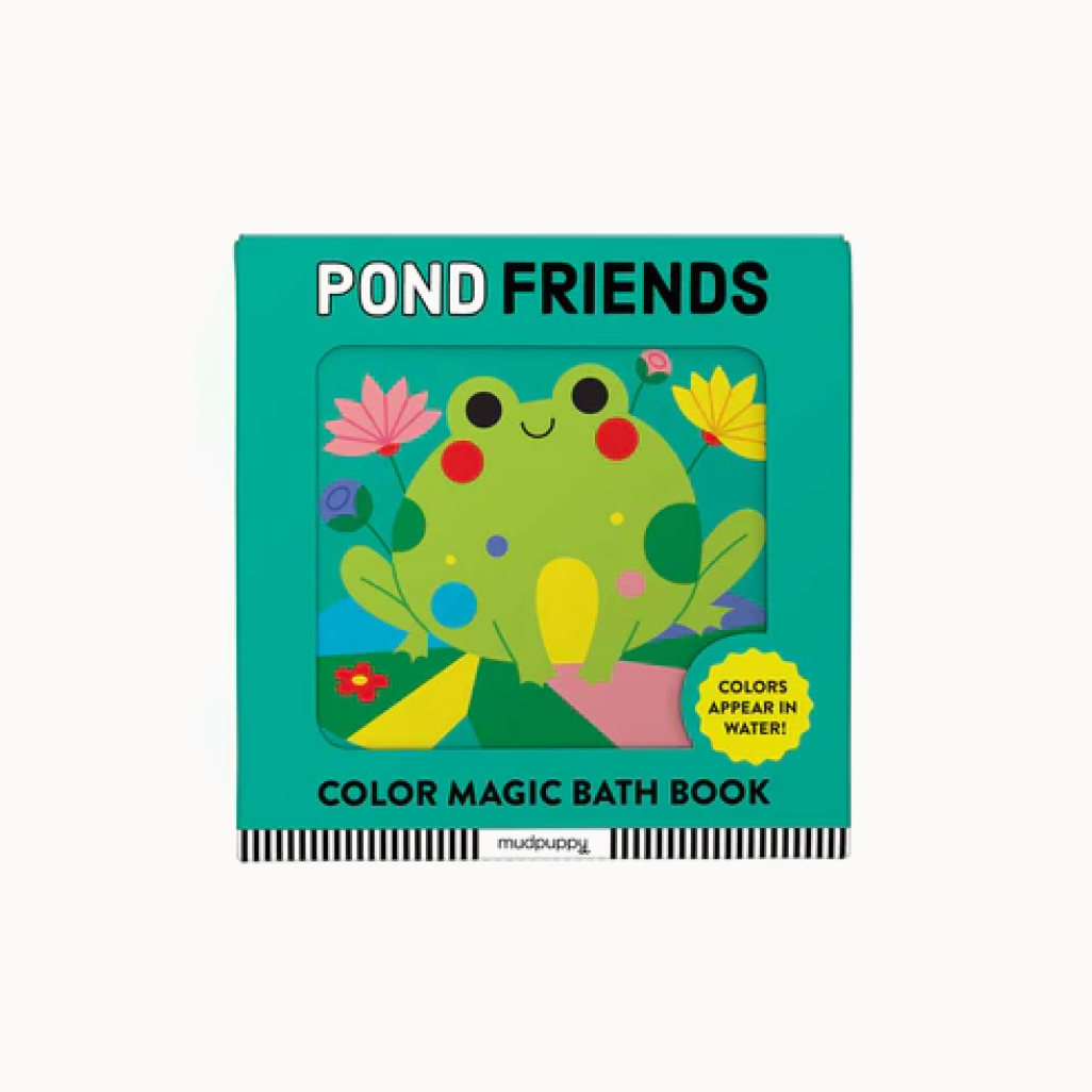 Mudpuppy - Pond Friends Color Magic Bath Book
