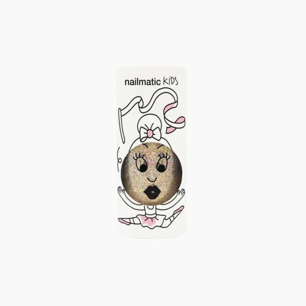 nailmatic Kids nail polish bottle with cartoon character on a white background