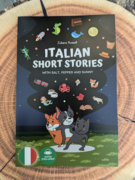 Language Mindset - Short Stories with Salt, Pepper and Sunny! Bilingual Short Stories