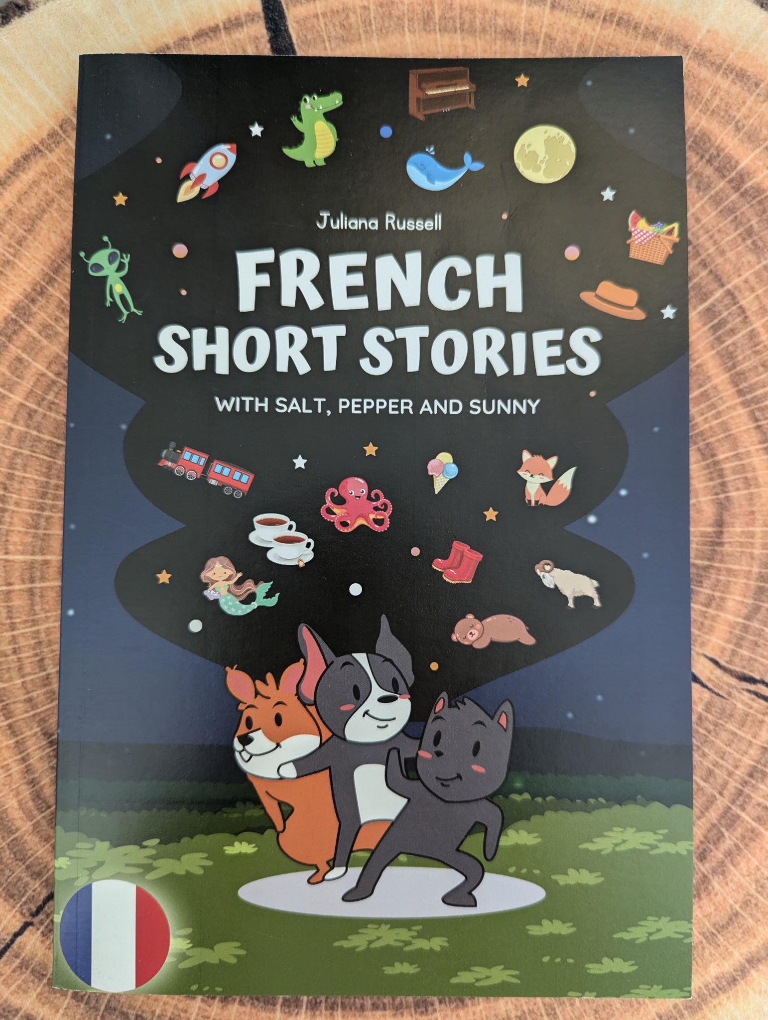 Language Mindset - Short Stories with Salt, Pepper and Sunny! Bilingual Short Stories