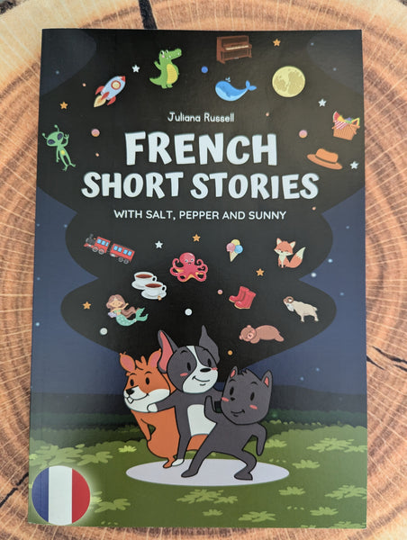 Language Mindset - Short Stories with Salt, Pepper and Sunny! Bilingual Short Stories