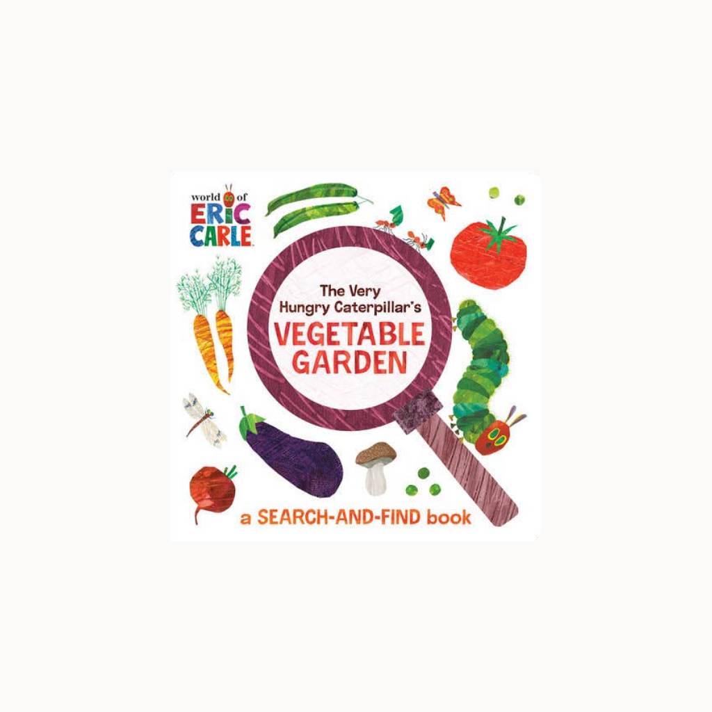The Very Hungry Caterpillar's Vegetable Garden book cover on a white background