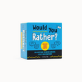 "Would you rather" card game box on white background