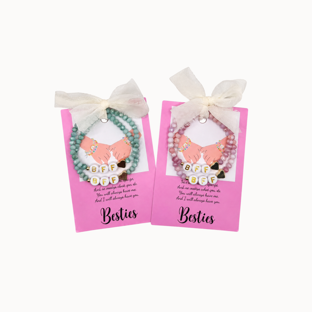 Two packs of double BFF bracelets