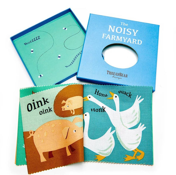 Noisy Barnyard Cloth Book for Babies