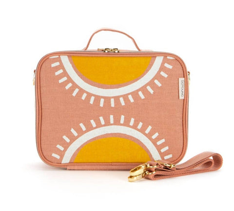 Sunrise Muted Clay Lunch Box