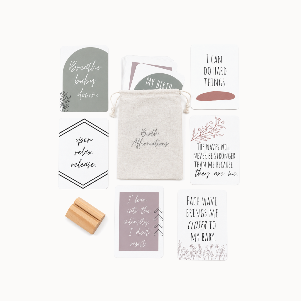Set of affirmation cards