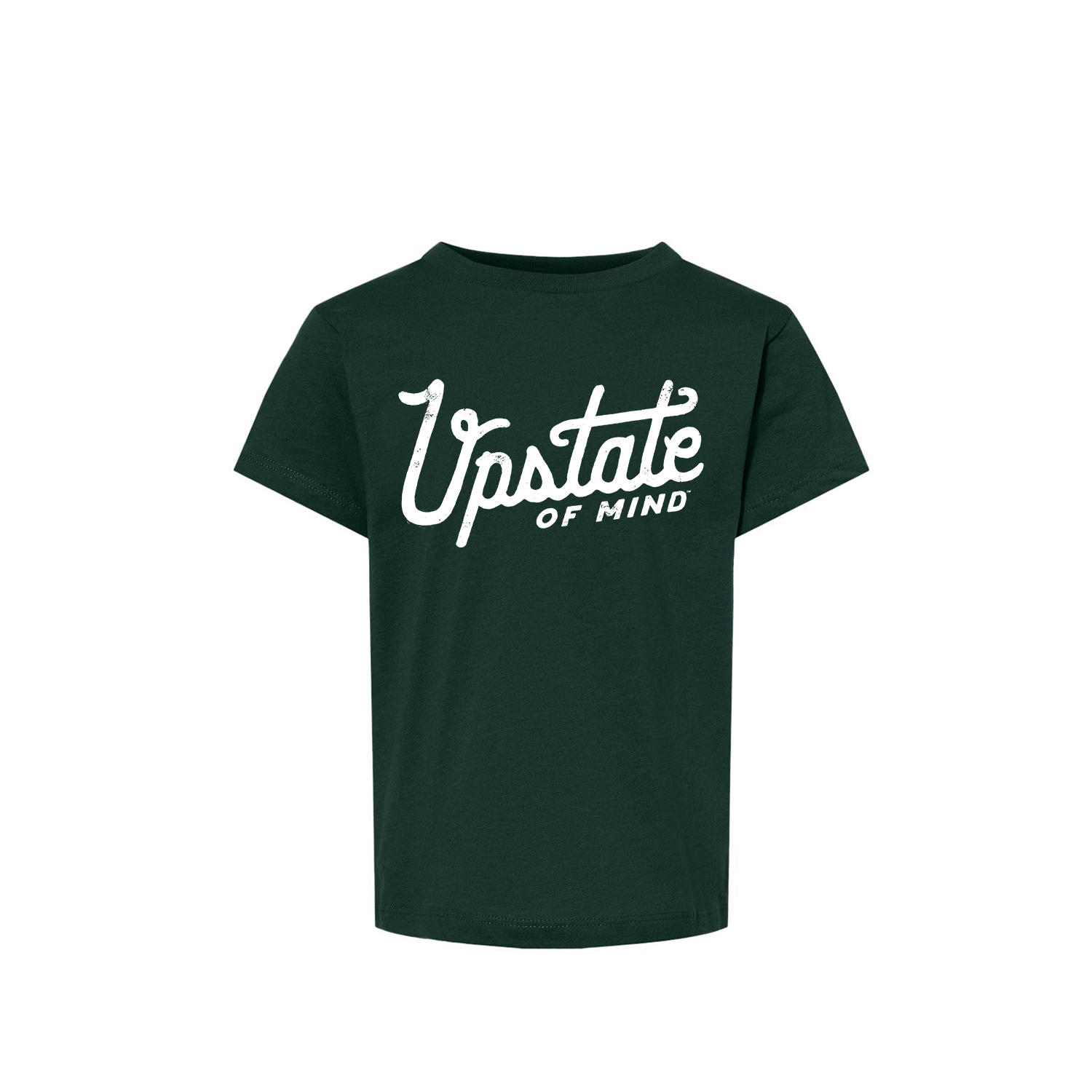 Upstate of Mind - Heritage Toddler Short-sleeve Tee - Forest Green