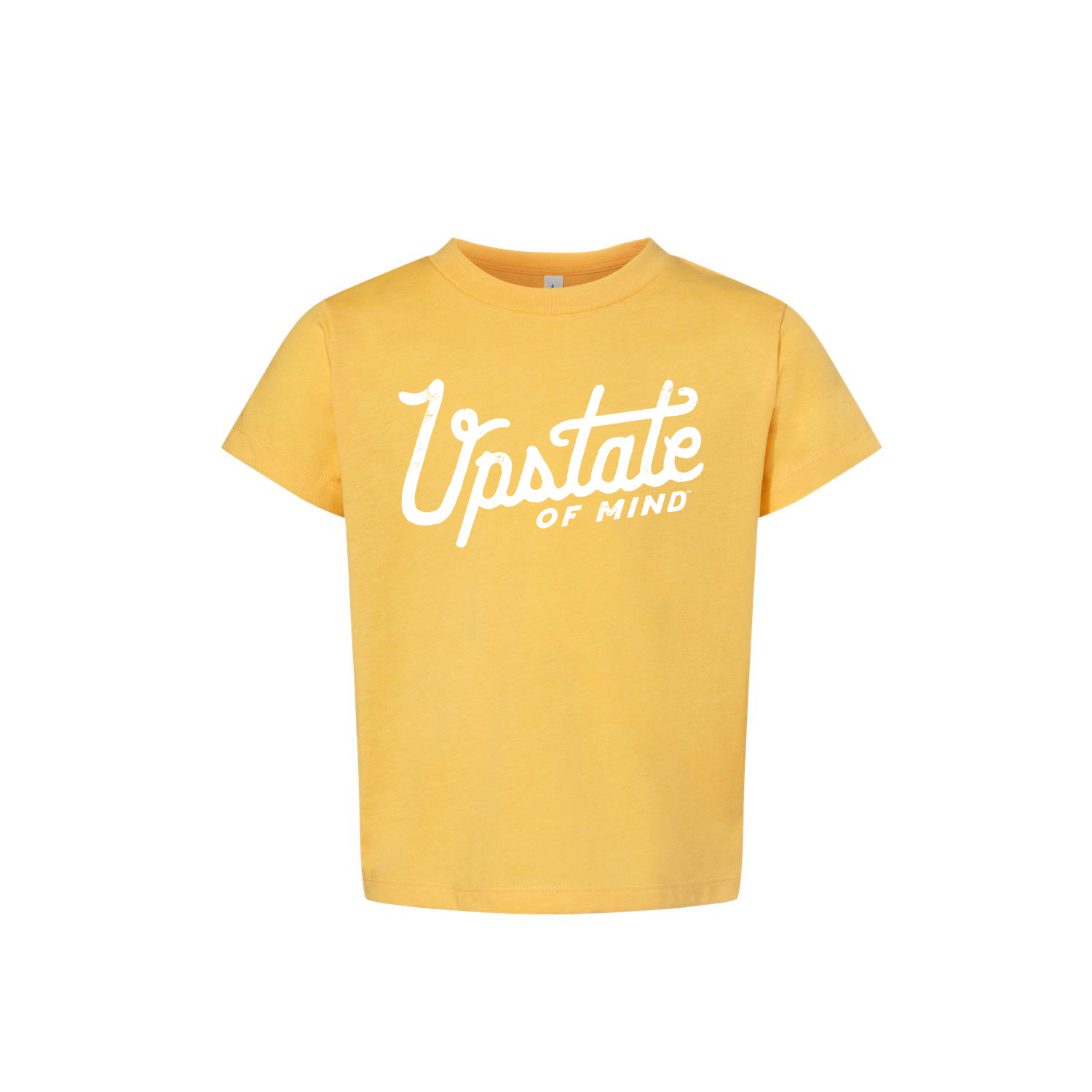 Upstate of Mind - Heritage Toddler Short-sleeve Tee - Golden Yellow