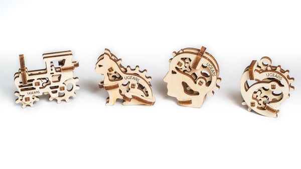 Ugears wooden Tribiks puzzle sets