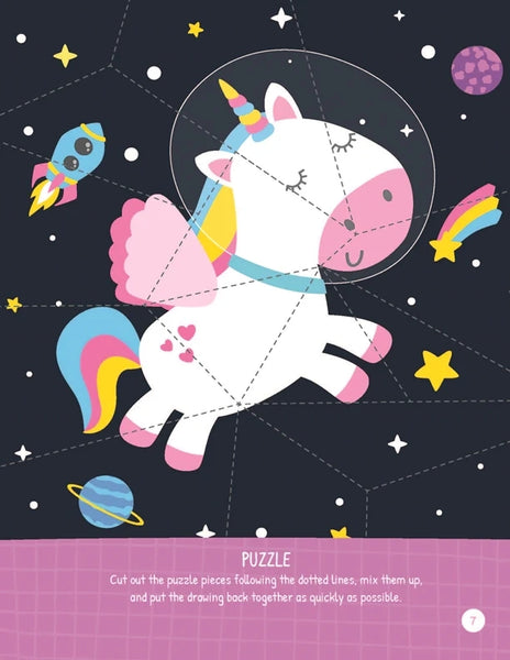 Happy Fox BOOKS - Activity Book - Unicorns