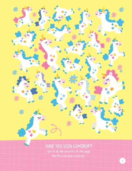 Happy Fox BOOKS - Activity Book - Unicorns