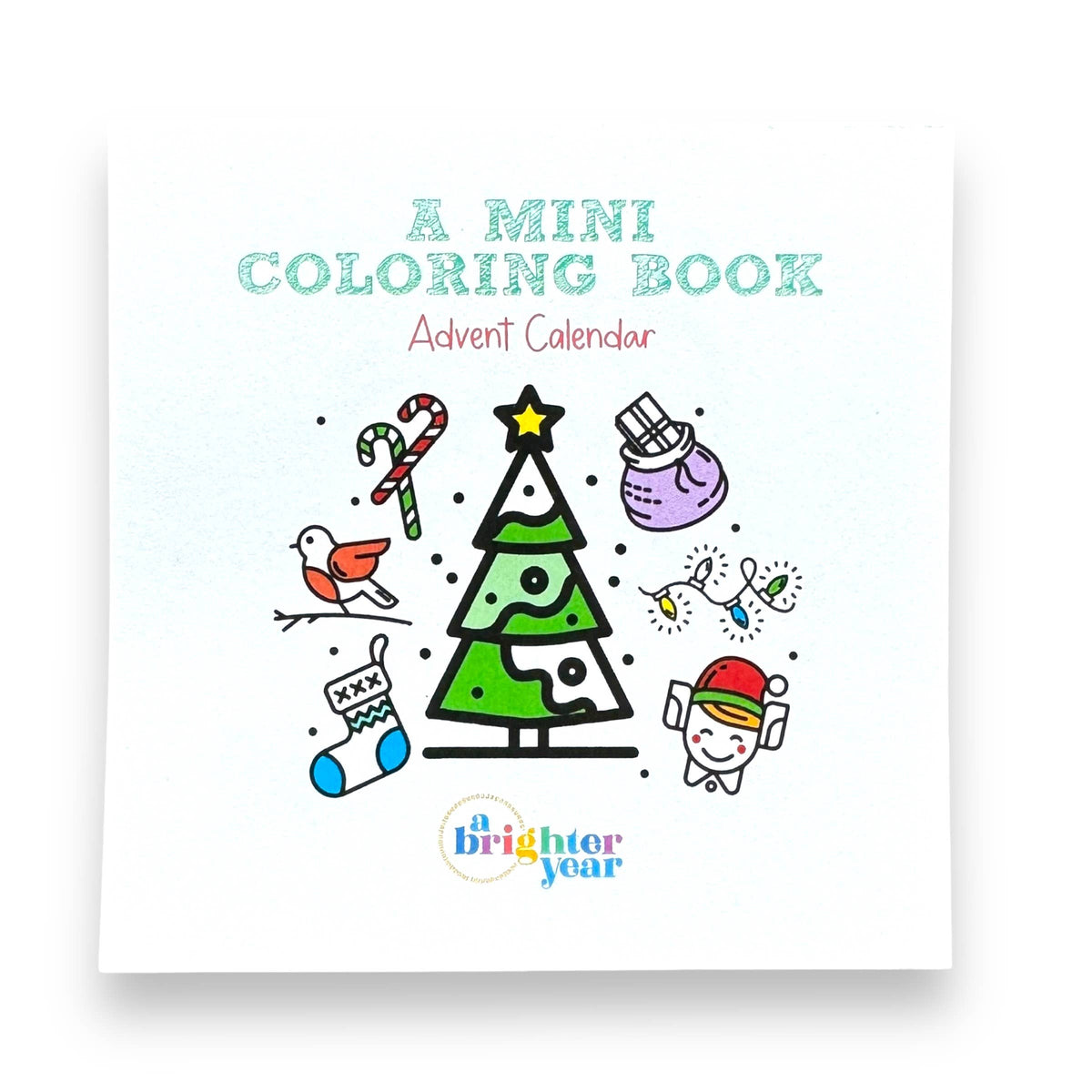 A Brighter Year - Color Your Own Advent Calendar Christmas Gift Set