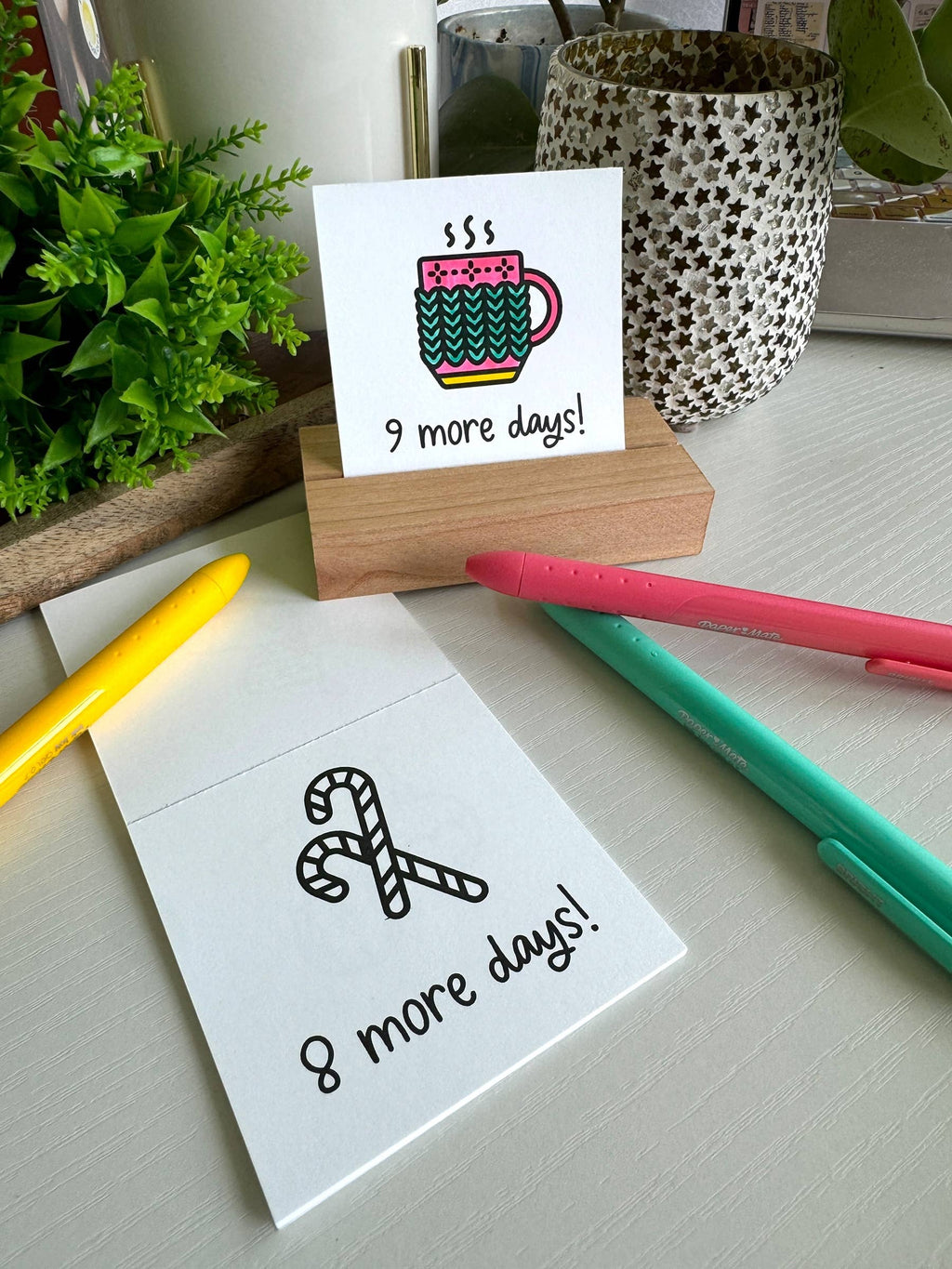 A Brighter Year - Color Your Own Advent Calendar Christmas Gift Set