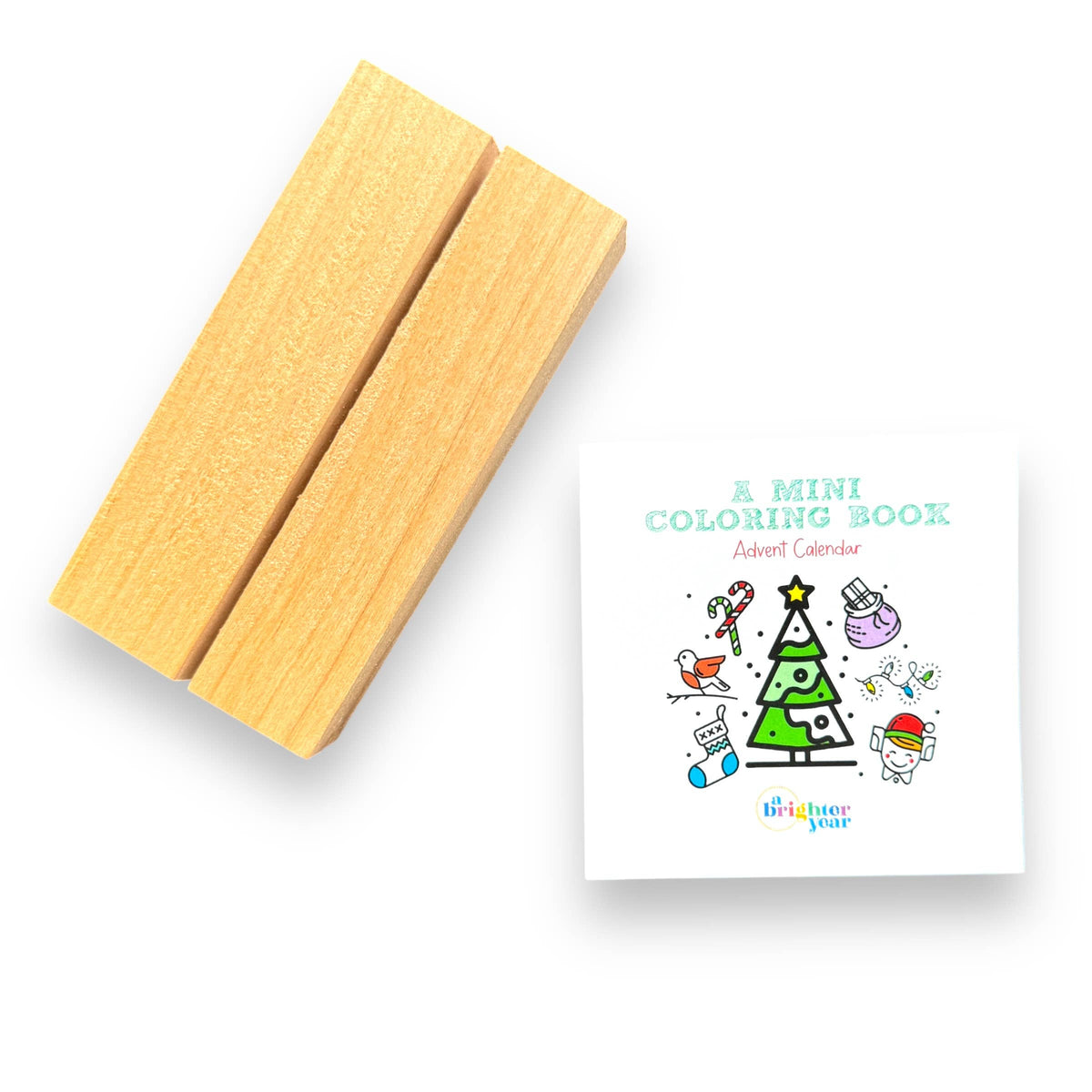 A Brighter Year - Color Your Own Advent Calendar Christmas Gift Set