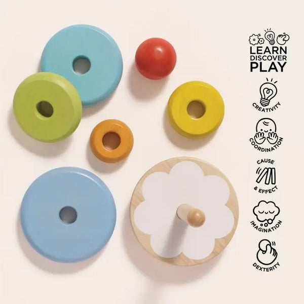 Le Toy Van - Rainbow Stacking Tower