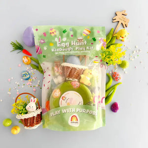 Earth Grown KidDoughs - Egg Hunt Kiddough Play Kit