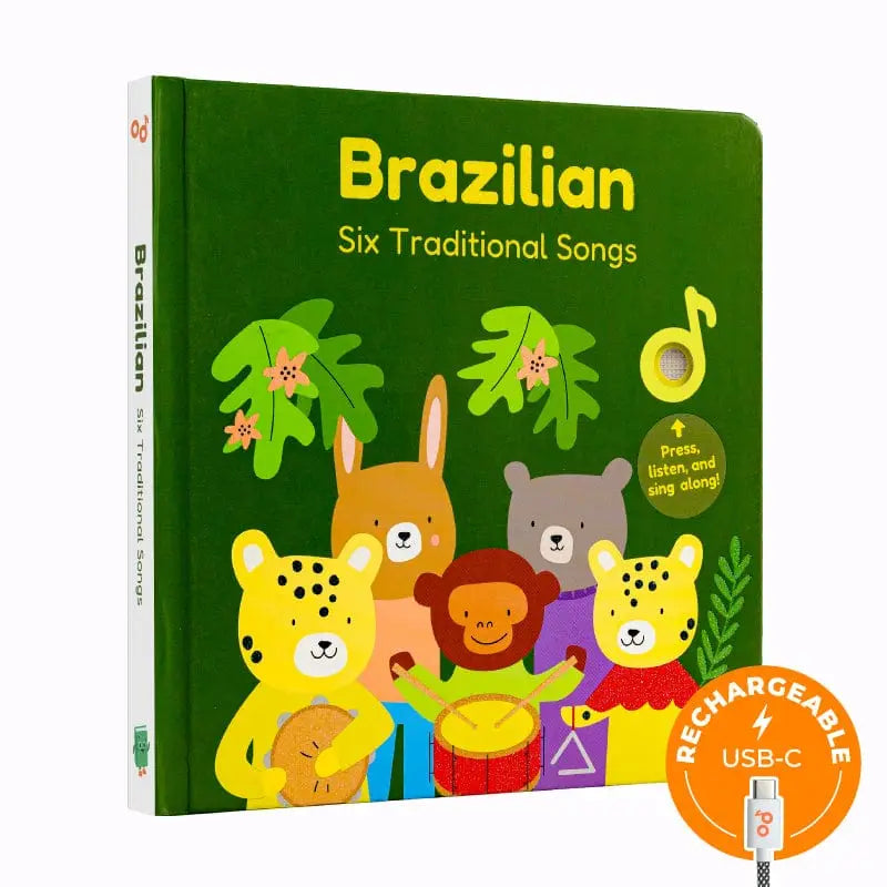 Cali's Books - Brazilian Nursery Rhymes - Bilingual Sound Book