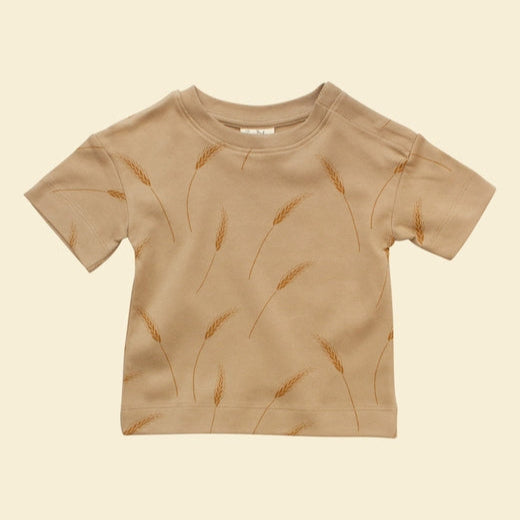 Ziwi Baby - Organic Baby & Toddler Short-sleeve Tee - Wheat