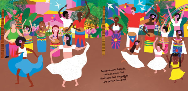 Barefoot Books - Twice As Many Friends / El Doble De Amigos Paperback with Audio and Video