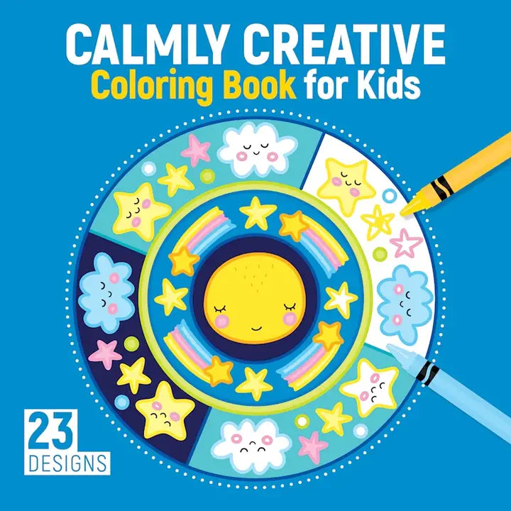 Happy Fox BOOKS - Coloring Book - Calmly Creative