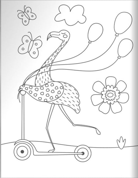 Coloring Book - Amazing Animals