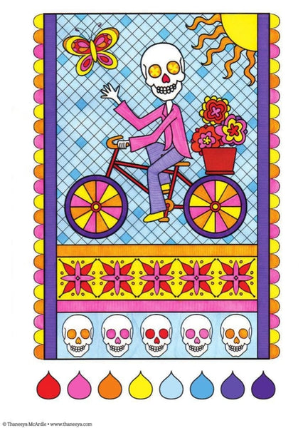 Coloring Book - Day of the Dead